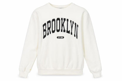 Stradivarius Women's Ivory Pullover Sweatshirt XS