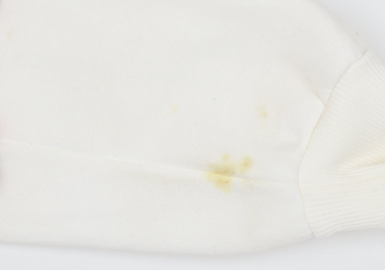 Stradivarius Women's Ivory Pullover Sweatshirt XS
