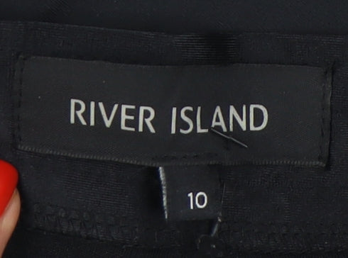 River Island Women's Black Jegging Trousers Size 10