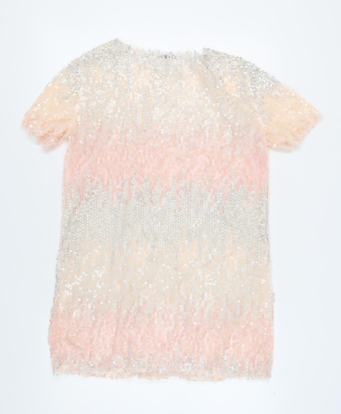 Zara Women Multicoloured Sequin Dress M