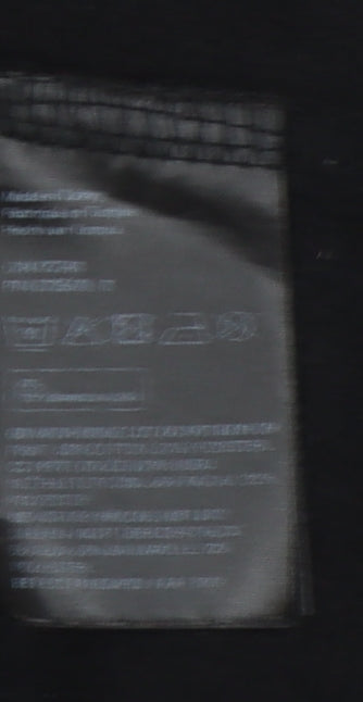 H&M Unisex Black Pullover Sweatshirt L Casual