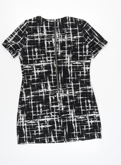 Louche Women's Black Geometric Dress Size 14