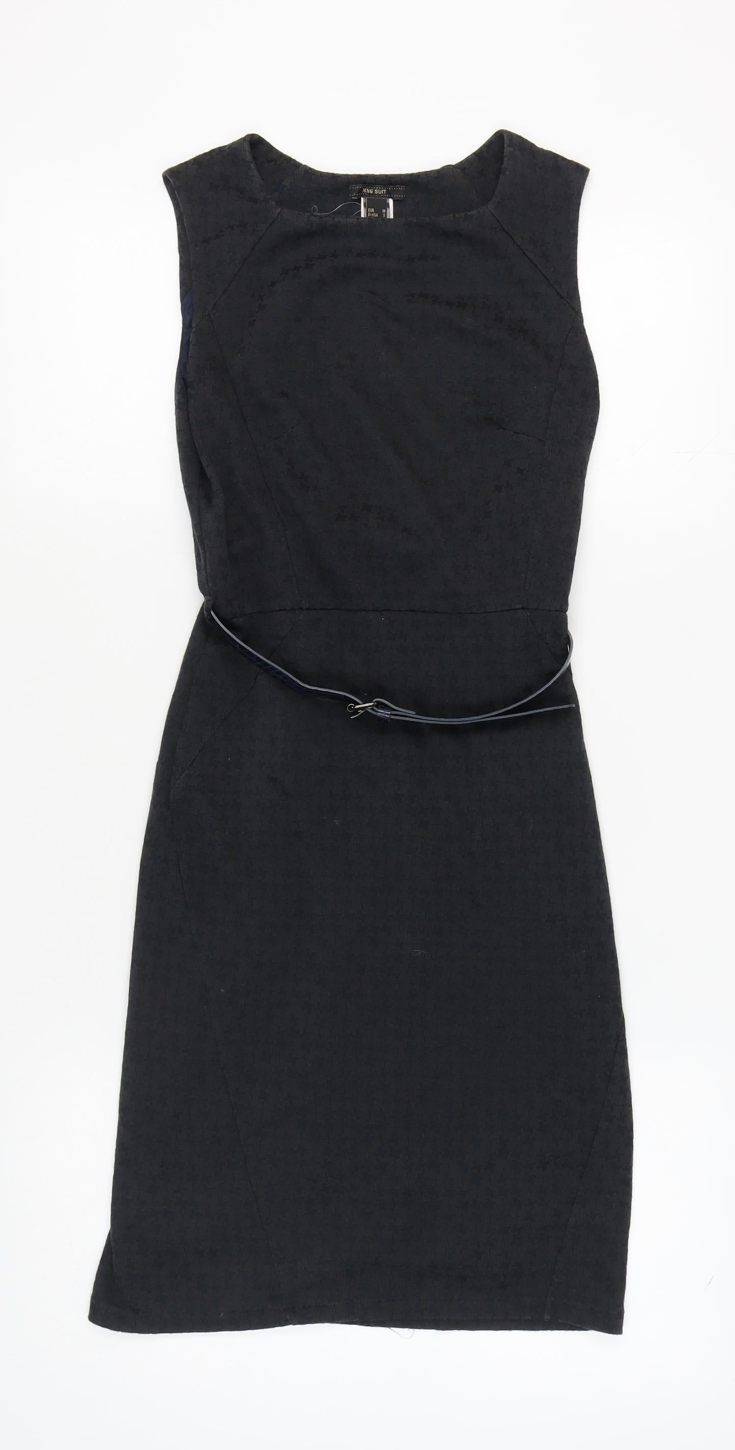 MNG Women's Black Sheath Dress Size 12
