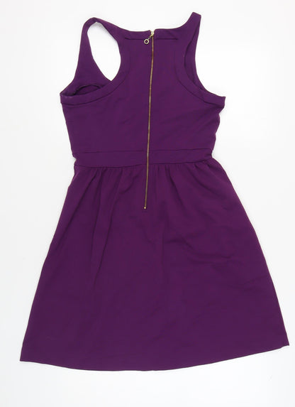 Cynthia Rowley Purple Sleeveless Women's Dress M