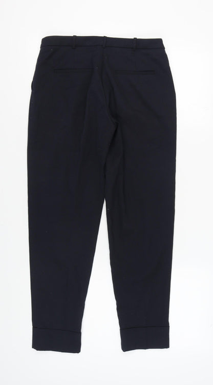 Mango Women's Black Trousers Size 10 - Classic Fit