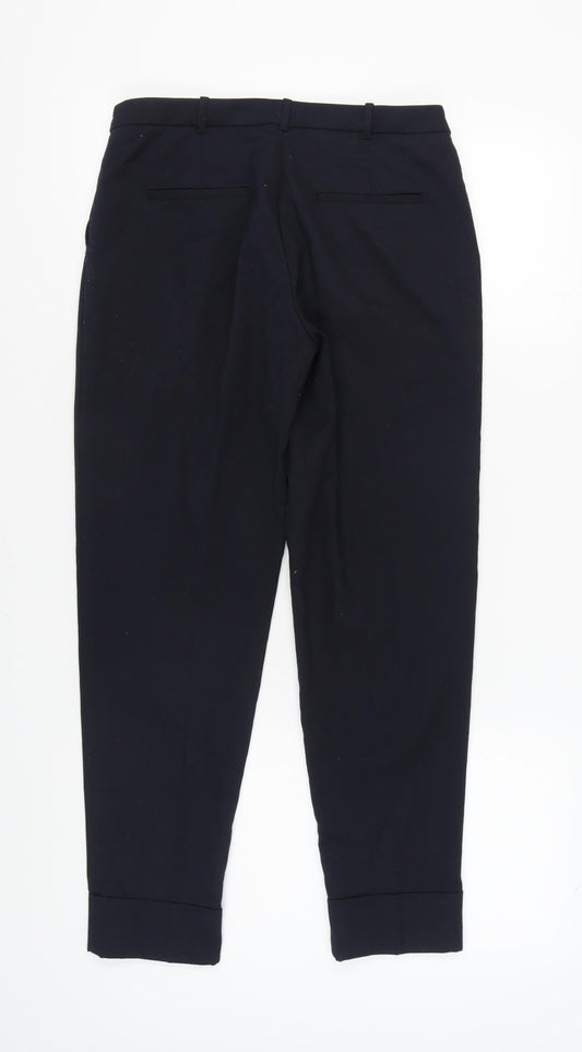 Mango Women's Black Trousers Size 10 - Classic Fit