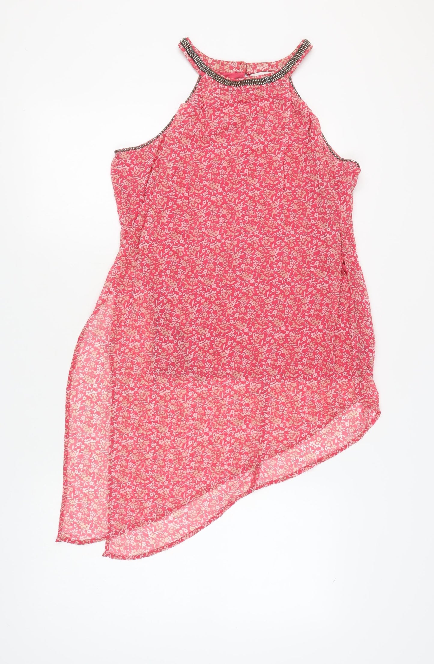 Womens UK Size 16 NEXT Pink Tunic Tank