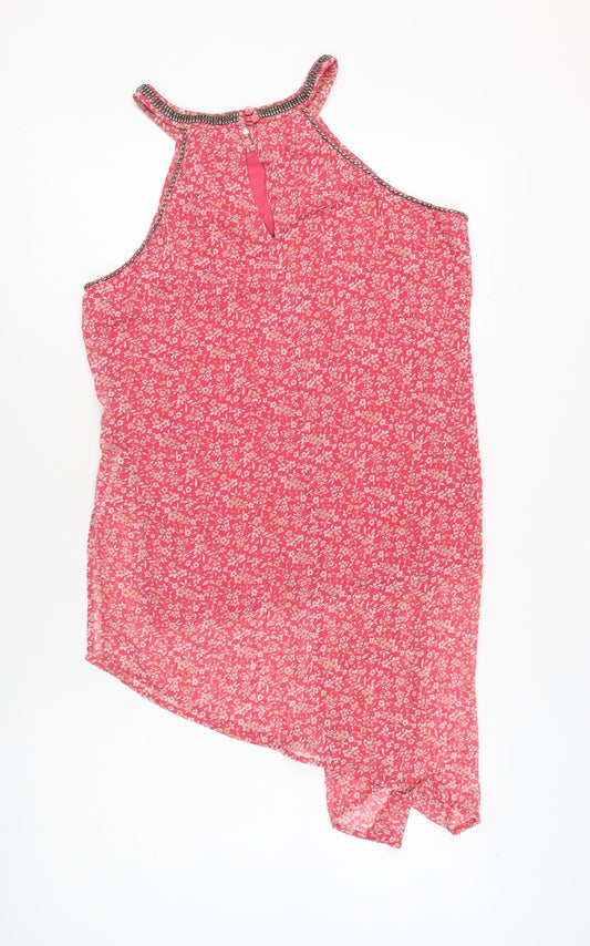 Womens UK Size 16 NEXT Pink Tunic Tank