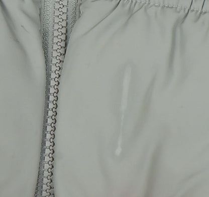 Womens UK Size 2XS H&M Green Puffer Jacket