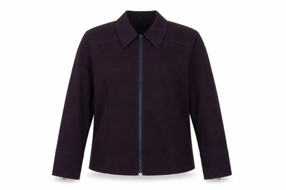 CMD Women's Purple Biker Jacket, Size 14