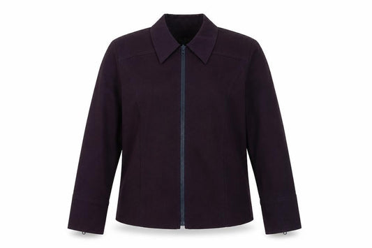 CMD Women's Purple Biker Jacket, Size 14