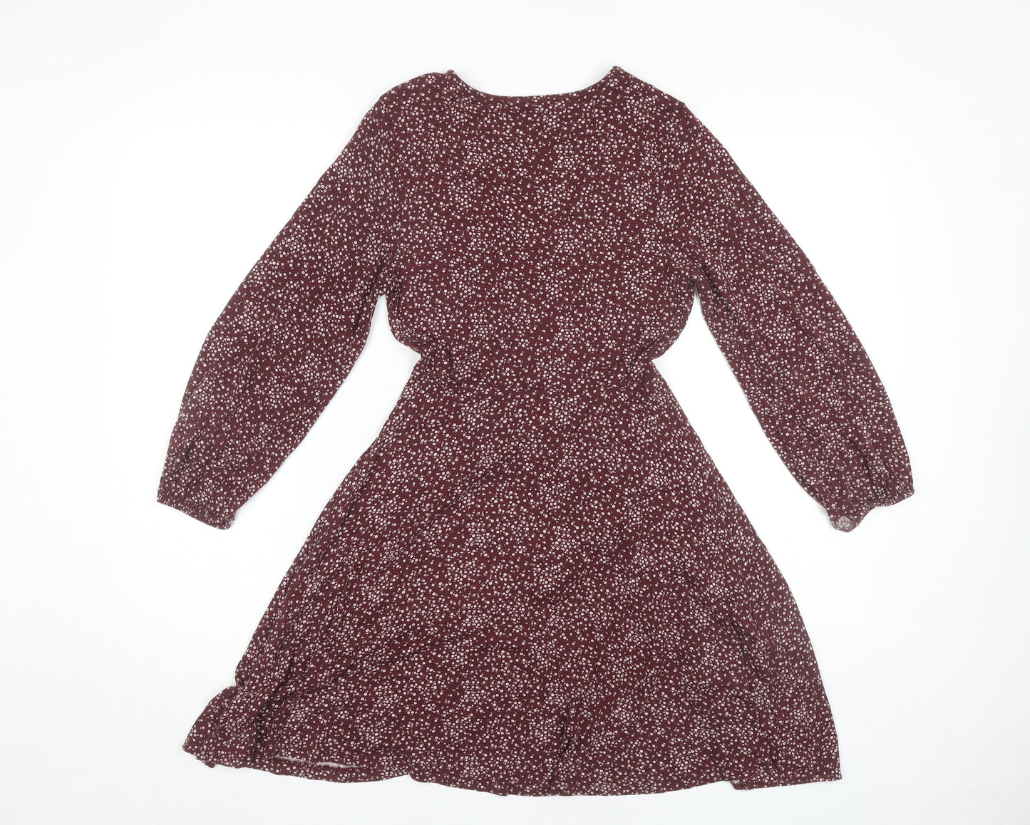 Pull&Bear Women’s Multicoloured Wrap Dress