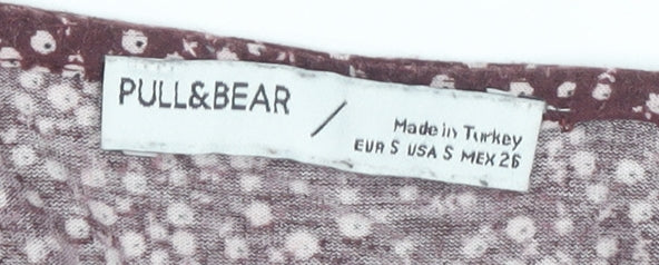 Pull&Bear Women’s Multicoloured Wrap Dress