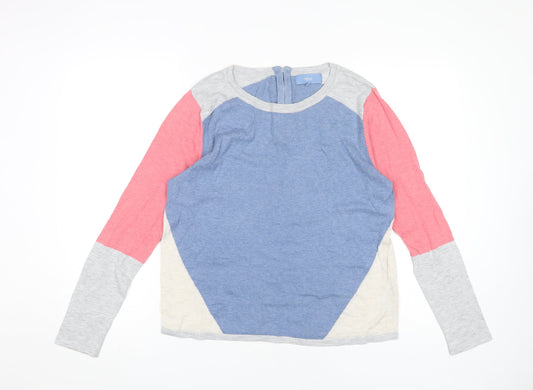 Next Women's Multicoloured Pullover Jumper Size 12
