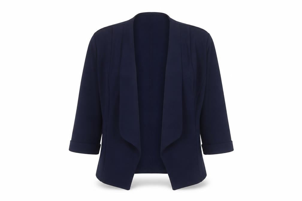 Womens UK Size 10 Quiz Blue Basic Jacket