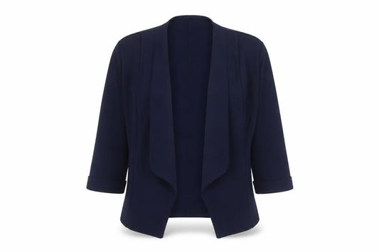 Womens UK Size 10 Quiz Blue Basic Jacket