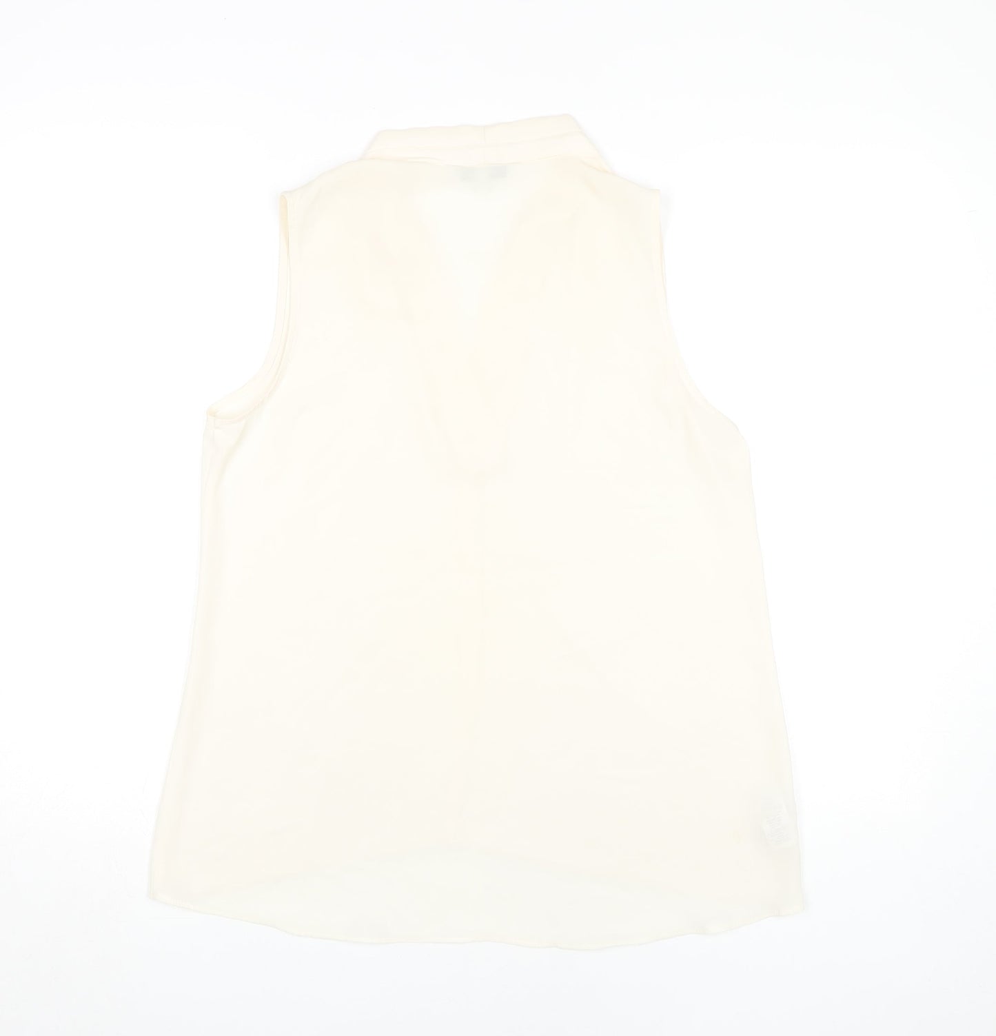Womens UK Size 12 NEXT Ivory Basic Blouse