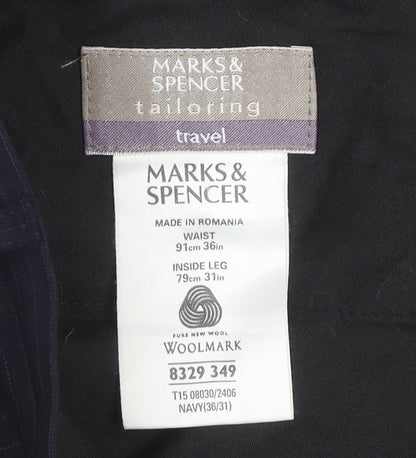 Marks & Spencer Men's Navy Dress Pants Size 36