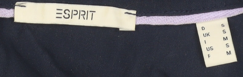 Esprit Women's Blue Collared Blouse, Size S