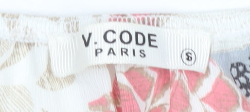 V. Code Paris Women's Multicoloured S Blouse Floral