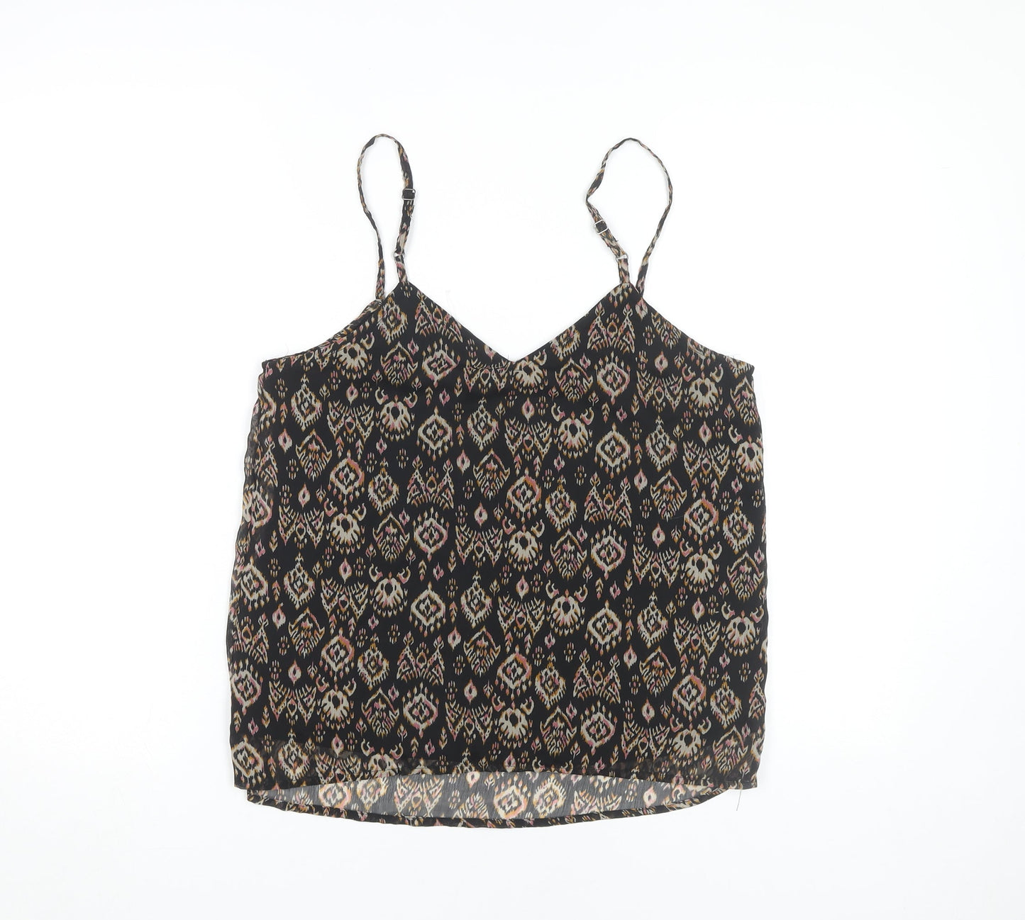 Womens UK Size XS Only Black Camisole Tank