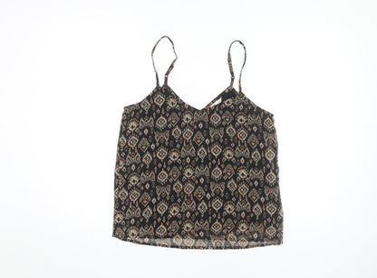 Womens UK Size XS Only Black Camisole Tank