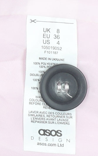 Womens UK Size 8 ASOS Pink