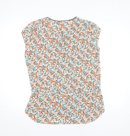 Miss by Captain Tortue Women's Floral Tunic Blouse Size 12