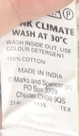 Womens UK Size 20 Marks and Spencer Multicoloured Basic Button-Up