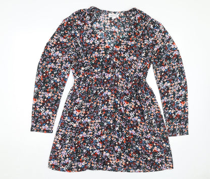 Urban Bliss Women's Floral Long Sleeve Dress UK 12