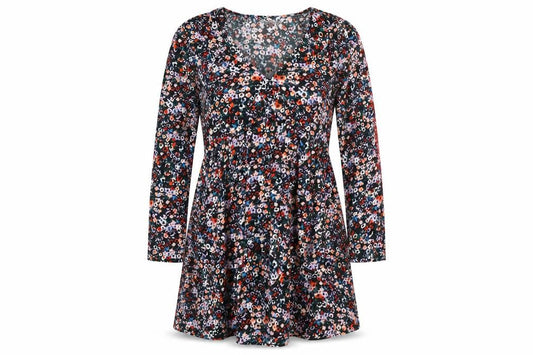 Urban Bliss Women's Floral Long Sleeve Dress UK 12