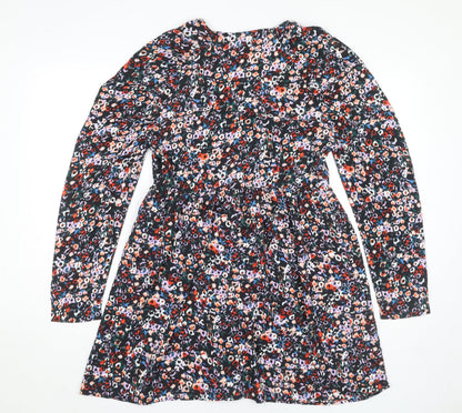 Urban Bliss Women's Floral Long Sleeve Dress UK 12
