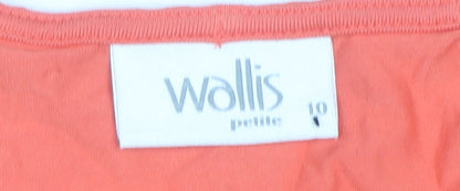 Wallis Petite Orange Sequin Dress Women Size 10 Strappy