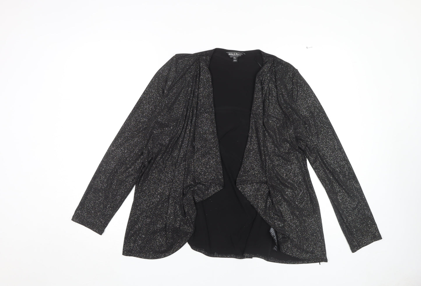 Womens UK Size 10 Dorothy Perkins Black Basic Jacket
