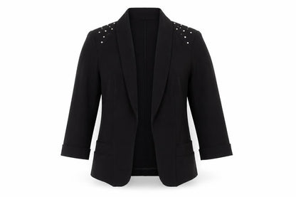 Womens UK Size 8 Miss Selfridge Black Basic Jacket