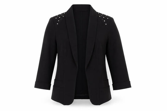 Womens UK Size 8 Miss Selfridge Black Basic Jacket