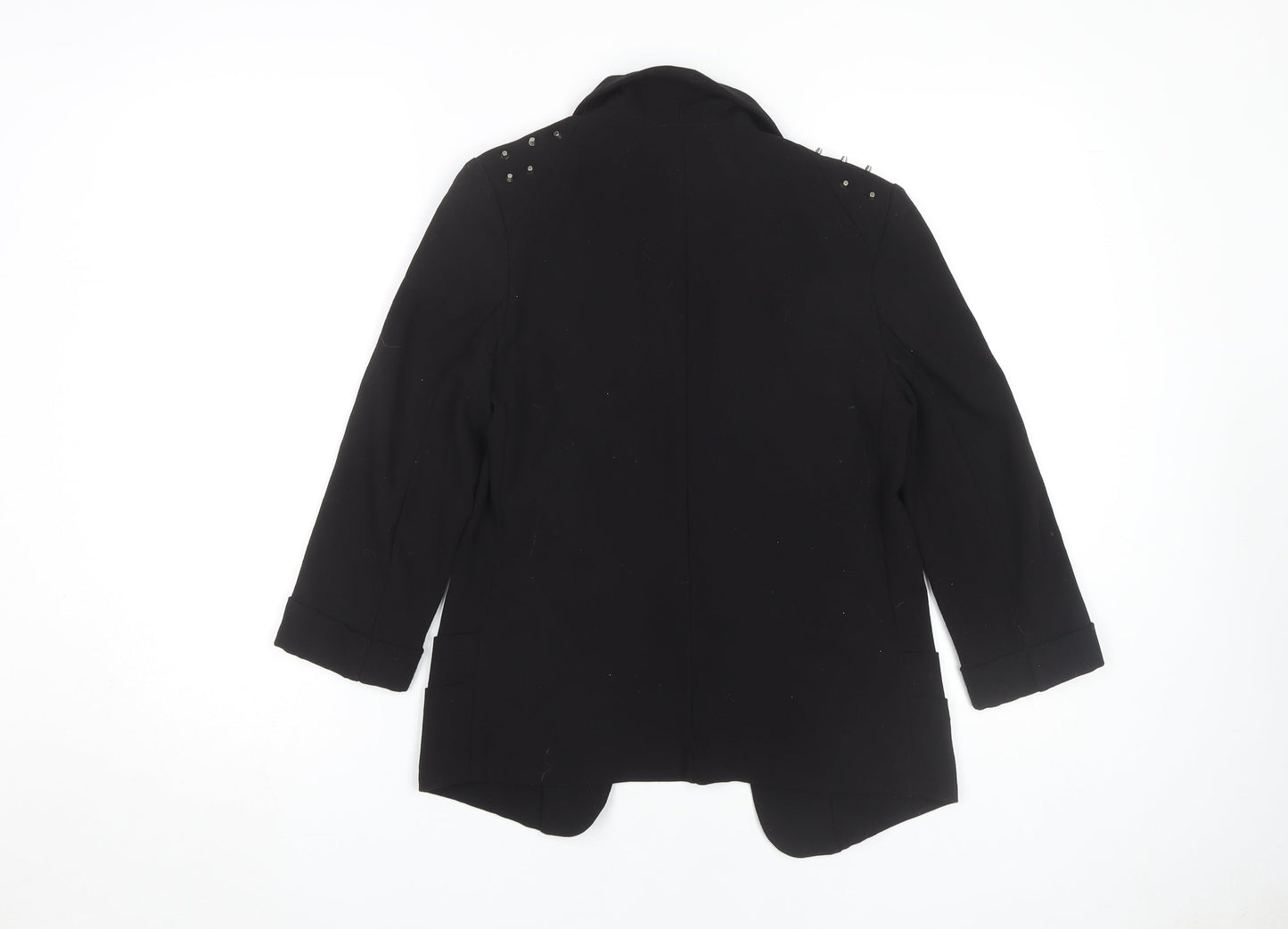 Womens UK Size 8 Miss Selfridge Black Basic Jacket