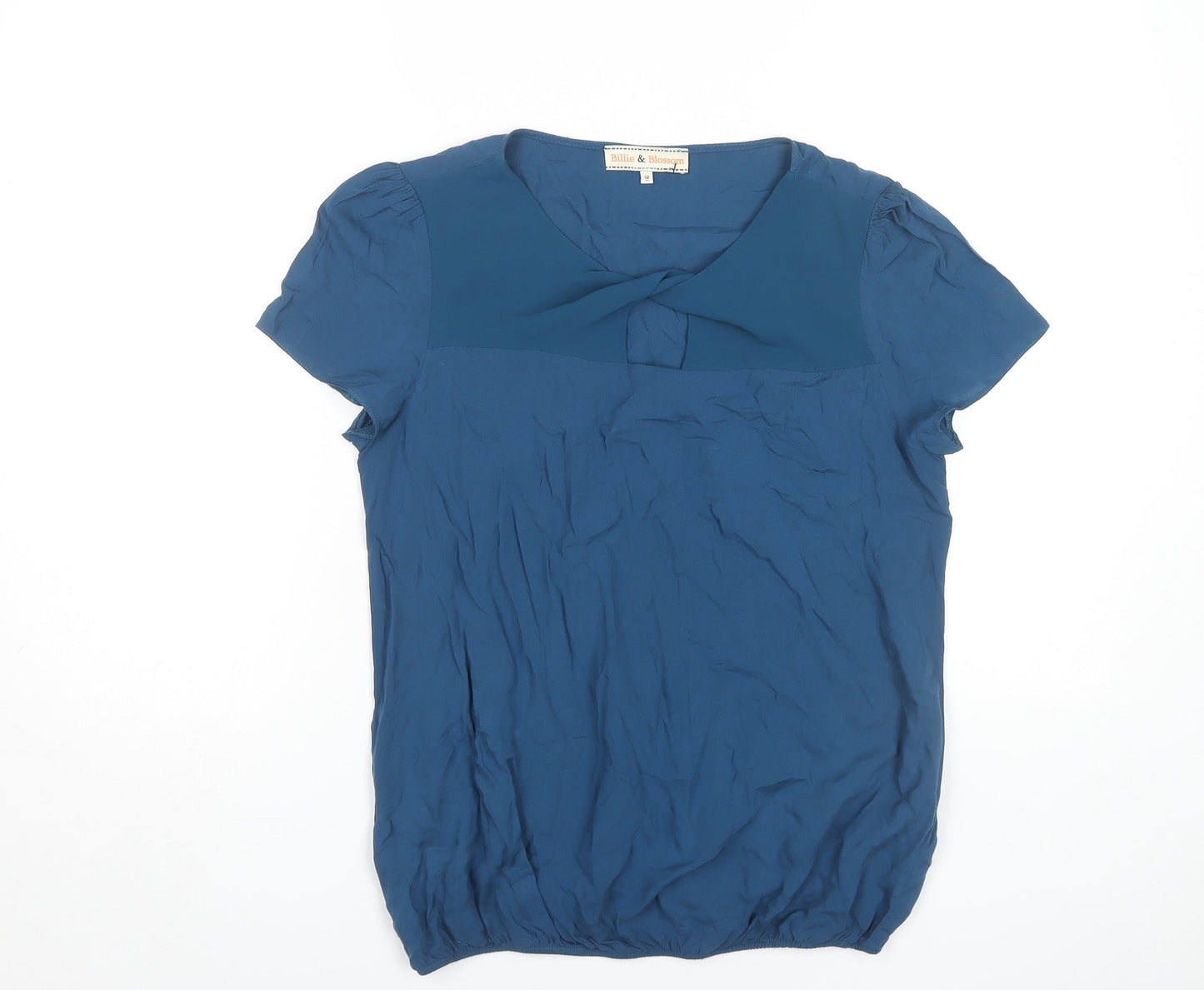 Dorothy Perkins Women's Blue Blouse Size 12