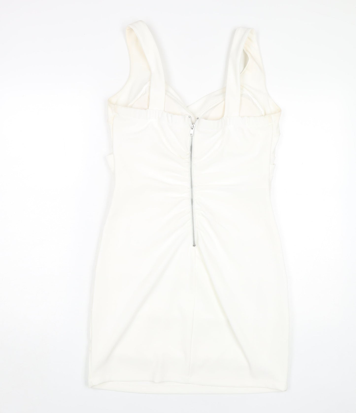 Emerald Sundae Women's White Bodycon Mini Dress L
