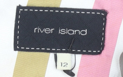 Womens UK Size 12 River Island Mini  Skirt