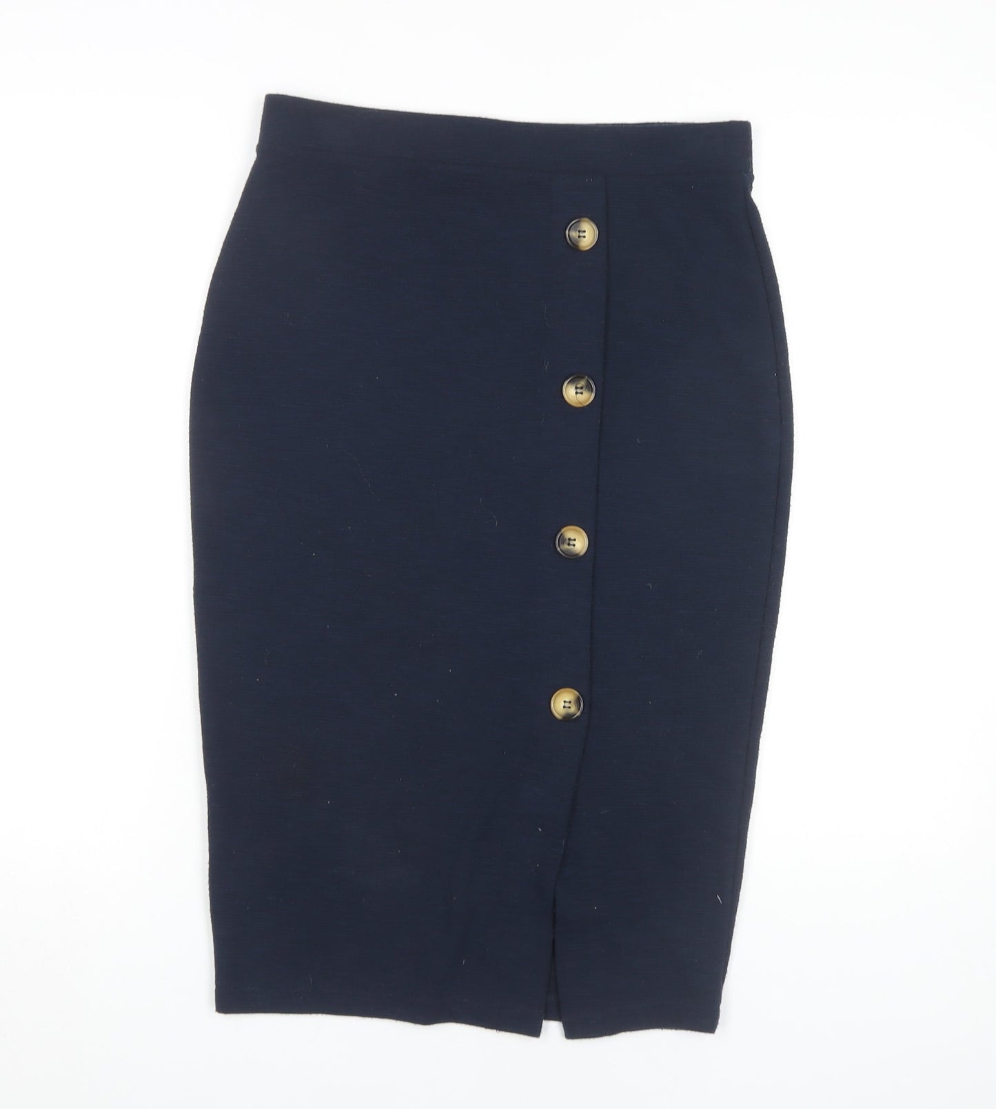 Next Women's Black Pencil Skirt Size 12 Knee Length