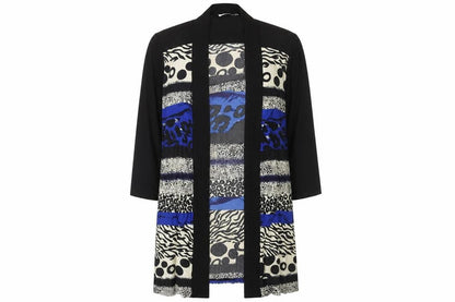 Womens UK Size 14 Anne Smith Multicoloured Kimono Blouse