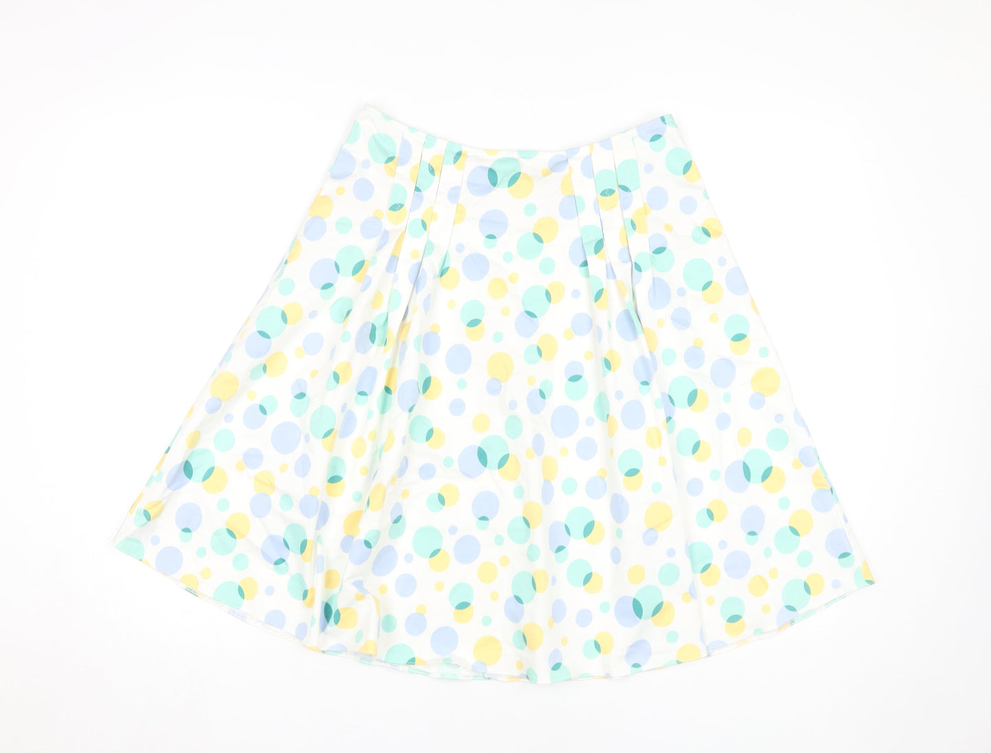 Per Una Women's Multicoloured Polka Dot A-Line Skirt Size 8