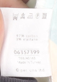 Per Una Women's Multicoloured Polka Dot A-Line Skirt Size 8