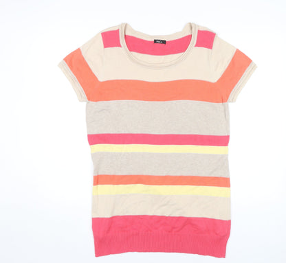 Womens UK Size L M&Co Multicoloured Pullover Jumper