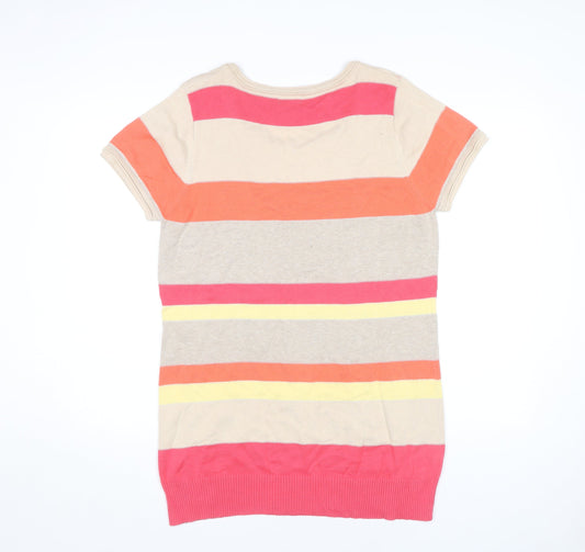 Womens UK Size L M&Co Multicoloured Pullover Jumper