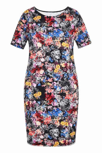 Apricot Women's Multicoloured Floral Dress Size 14