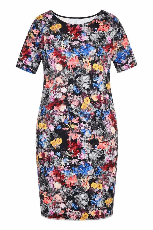 Apricot Women's Multicoloured Floral Dress Size 14