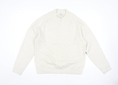 Womens UK Size L Marks and Spencer Ivory Pullover Jumper