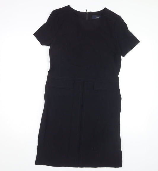 Next Black Sheath Dress Women Size 8 Workwear